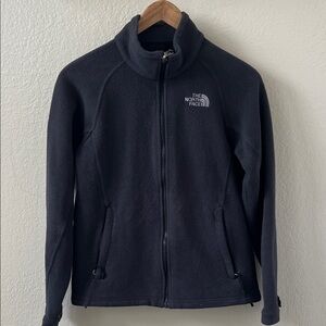 North Face Black Fleece Jacket Size Small